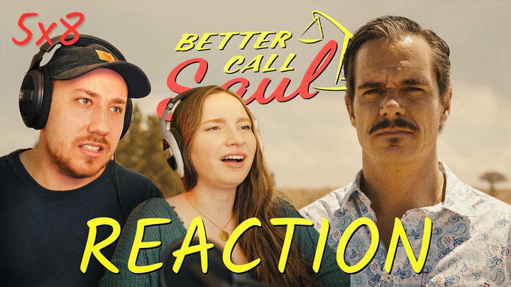Better Call Saul REACTION 5x8 "Bagman" Breakdown + Review | Married Couple First Watchthrough