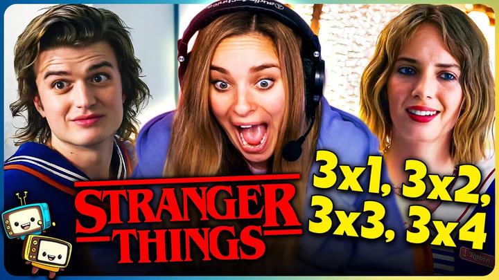 STRANGER THINGS Season 3 Episodes 1-4 Reaction | First Time Watch | Millie Bobby Brown