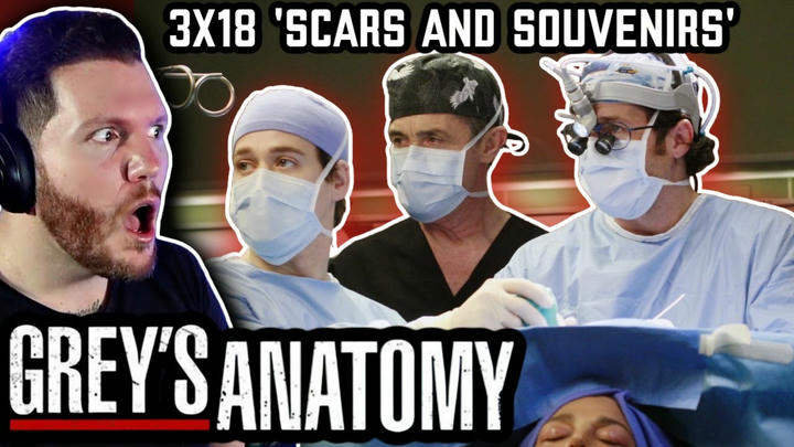 Grey's Anatomy REACTION 3x18 'Scars and Souvenirs' | First time watching!