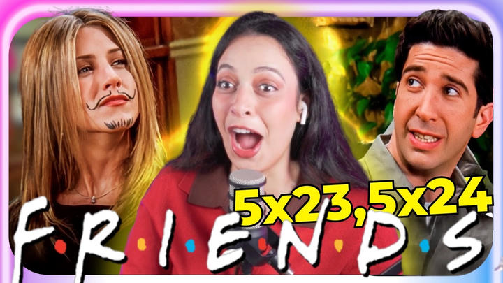 NOOOOO WAAAY 😂 FRIENDS Season 5 Episodes 23& 24| First time watching