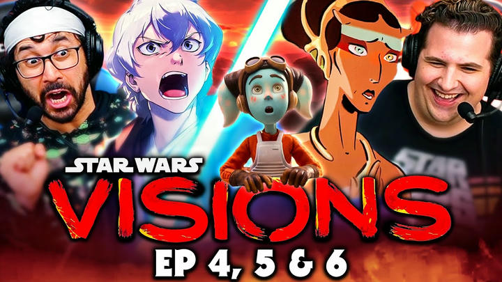 STAR WARS VISIONS SEASON 2 | Episode 4, 5, & 6 REACTION!! (Volume 2)