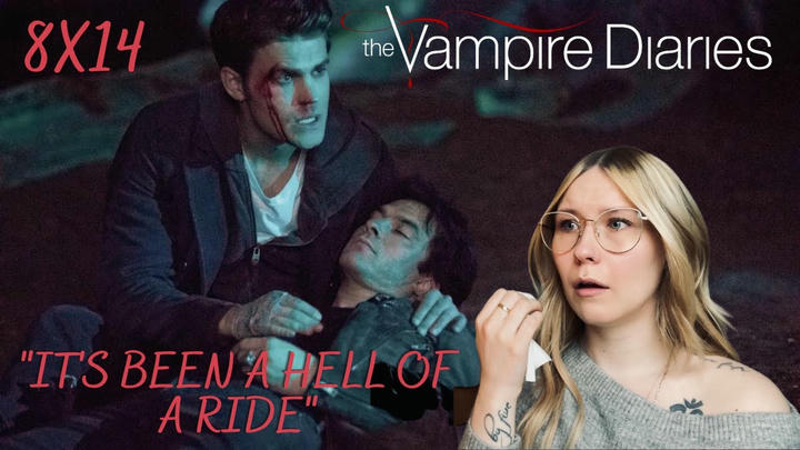 The Vampire Diaries S08E14 - "It's Been a Hell of a Ride" Reaction