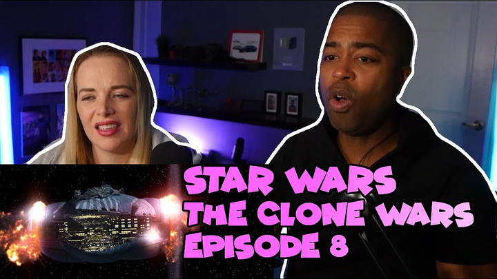 My Wife's First Time Watching Star Wars: The Clone Wars Episode 8 "Shadow of Malevolence" REACTION 🔥