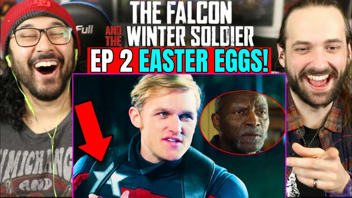 FALCON & THE WINTER SOLDIER EPISODE 2 EASTER EGGS - REACTION!! (Breakdown | Captain America | MCU)