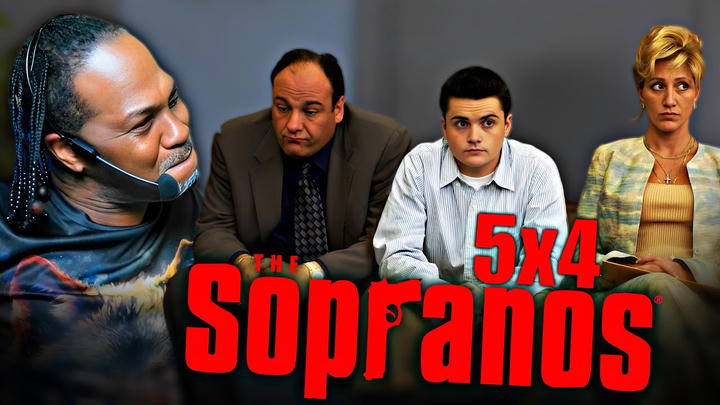 FIRST TIME WATCHING The Sopranos S5 Ep 4 "All Happy Families" Reaction