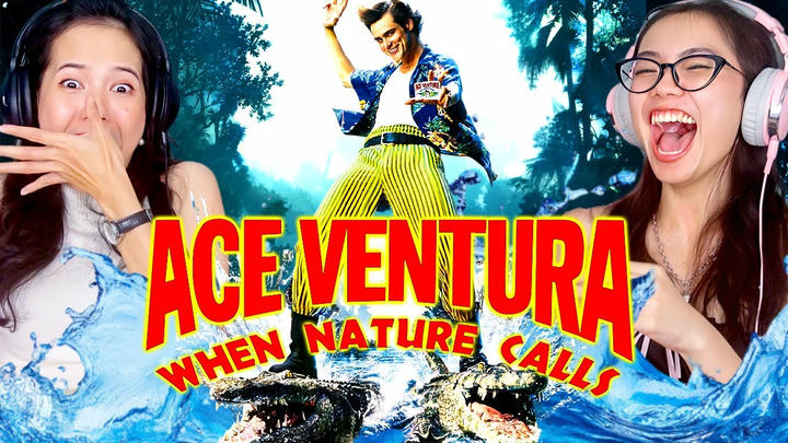 Foreign Girls React | Ace Ventura: When Nature Calls | First Time Watch