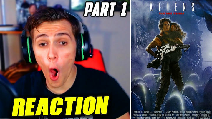 Aliens (1986) Movie REACTION!!! - Part 1 - (FIRST TIME WATCHING)