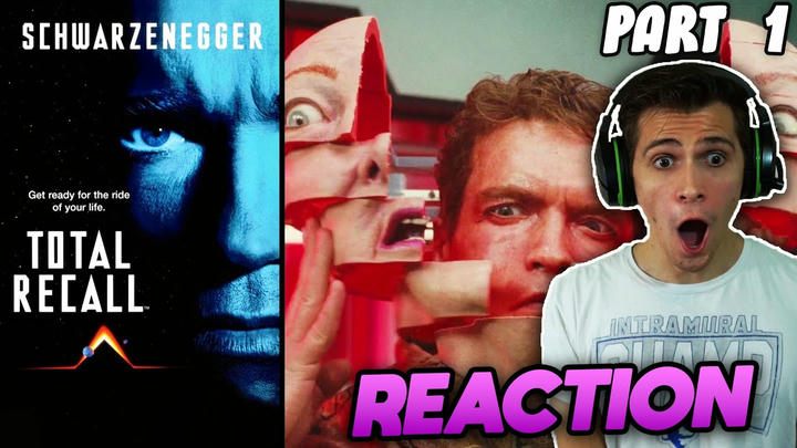 Total Recall (1990) Movie REACTION!!! - Part 1 - (FIRST TIME WATCHING)