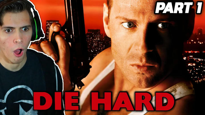 Die Hard (1988) Movie REACTION!!! - Part 1 - (FIRST TIME WATCHING)