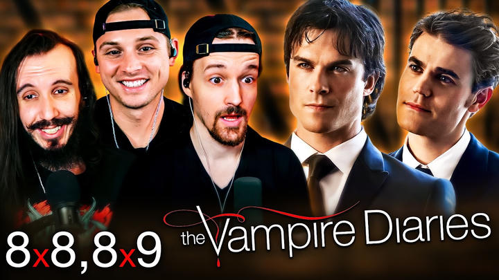The Vampire Diaries 8x8 & 8x9 reaction!!