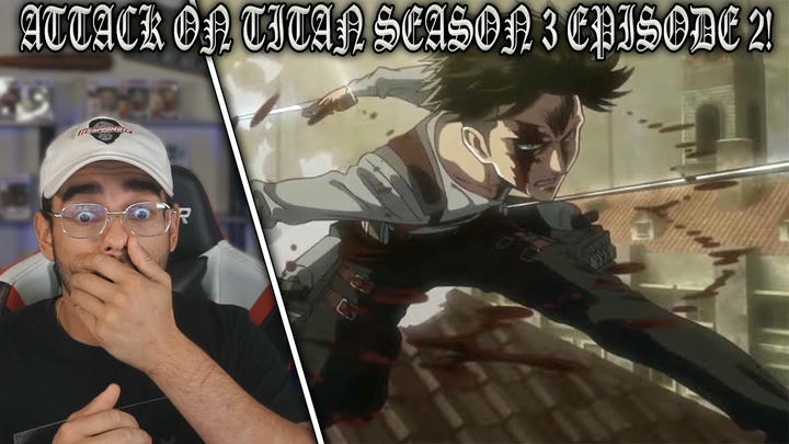 Attack on titan Season 3 Episode 2 Reaction! - Pain