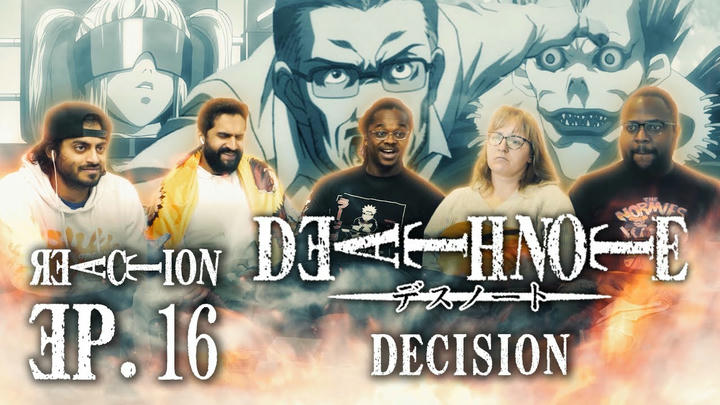 [Premium Access] Death Note - Episode 16 - Decision - Group Reaction