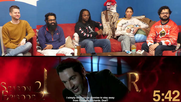 Lucifer - 2x2 Liar, Liar, Slutty Dress on Fire - Group Reaction + Uncut