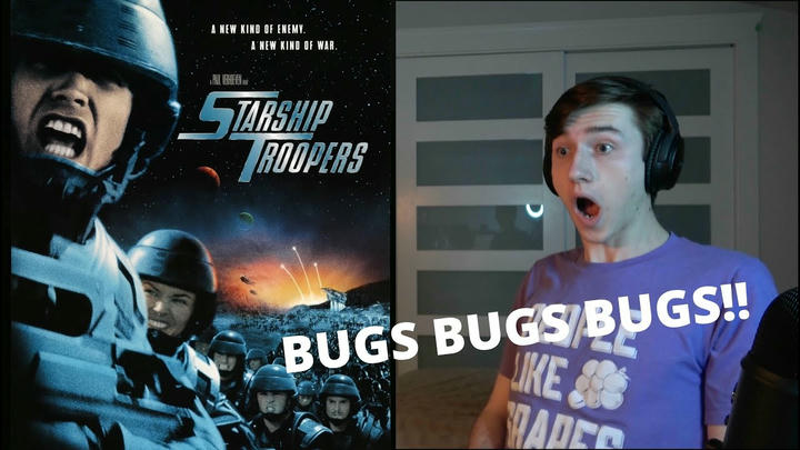 UNCUT STARSHIP TROOPERS REACTION