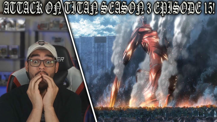 Attack on titan Season 3 Episode 15 Reaction! - Descent