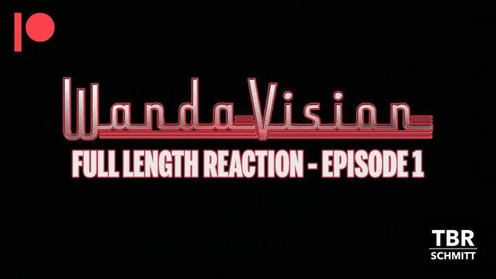 WandaVision Episode 1 'Filmed Before a Live Studio Audience' Full TV Reaction!!