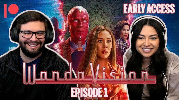 EARLY ACCESS: WandaVision Episode 1 'Filmed Before a Live Studio Audience' YouTube Reaction!!