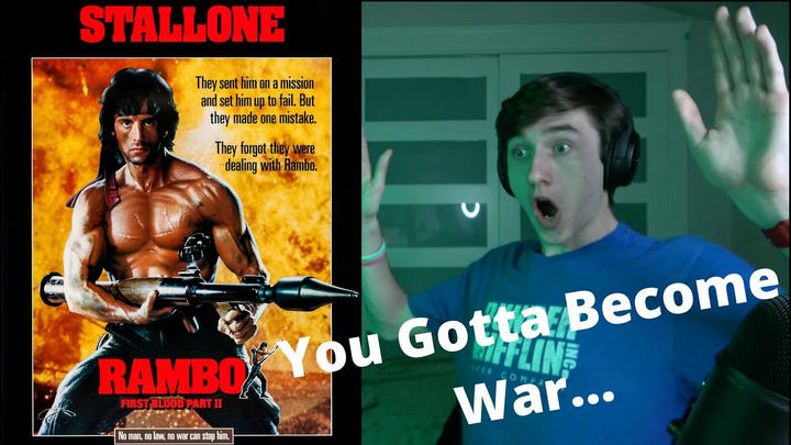 RolyPolyOllie Reactions - Rambo: First Blood Part II (1985)