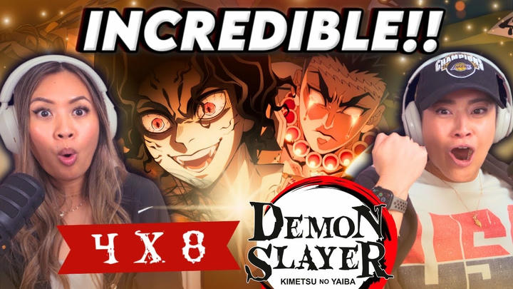 WE ARE LOSING OUR MINDS!! PEAK! 🤯 Demon Slayer Season 4 Episode 8 | Reaction & Review