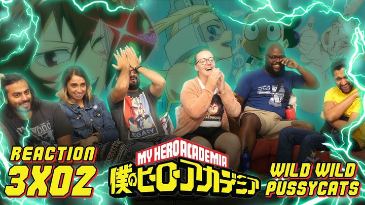 My Hero Academia 3x2 Wild, Wild Pussycats - Group Reaction