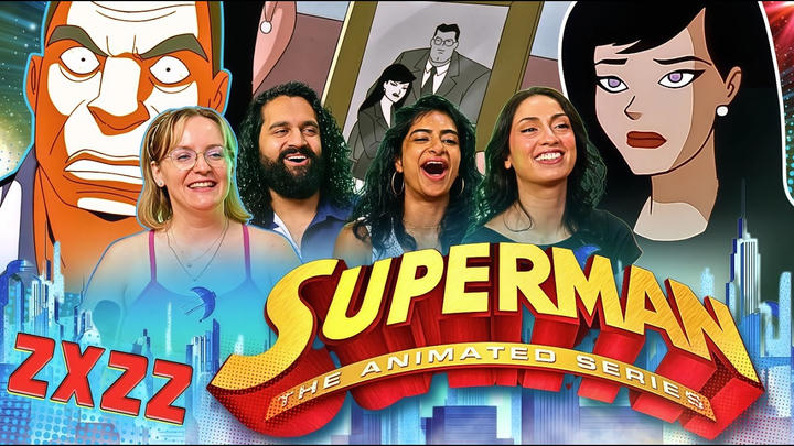 Superman: The Animated Series | 2x22 "The Late Mr. Kent" | Group Reaction