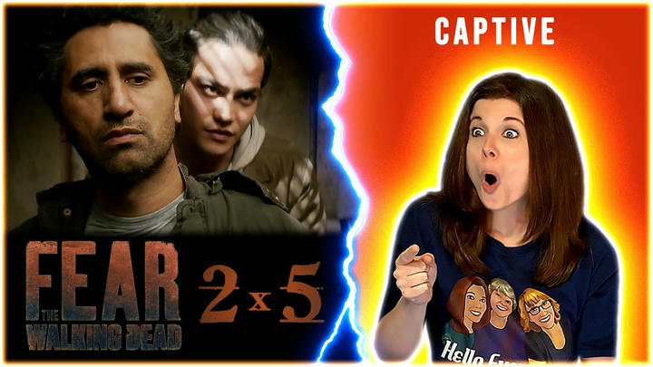 ALL HANDS ON DECK!! REACTION to FEAR THE WALKING DEAD 2x5 "Captive"