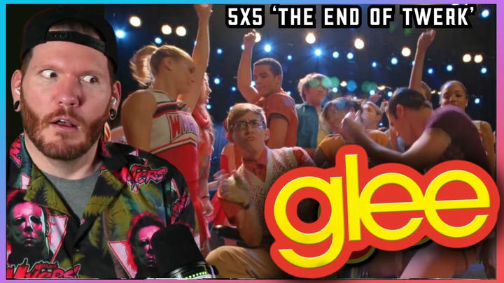 Well, that happened! 😂 | First time watching GLEE Reaction 5x5 'The End of Twerk'