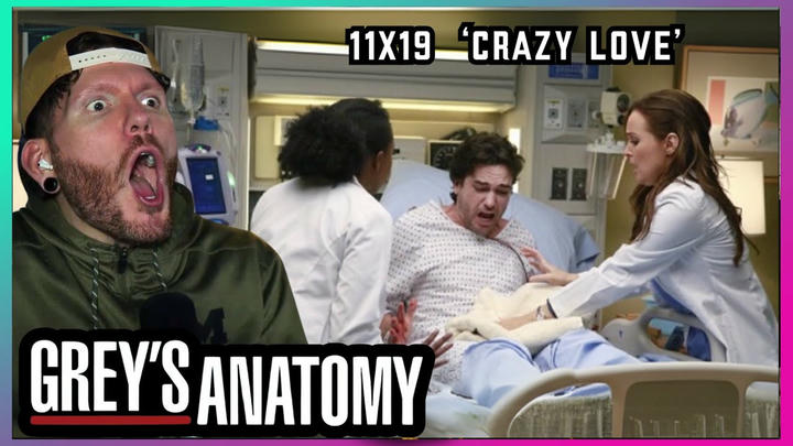 FIRST TIME WATCHING Grey's Anatomy REACTION 11x19 'Crazy Love'