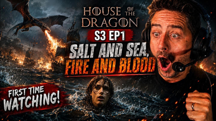 🔥 House of the Dragon S3E1 Reaction | Salt and Sea, Fire and Blood | WHAT. AN. ENDING. 😱 ⭐