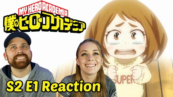 My Hero Academia [English Dub] S2 E1 "That's the Idea, Ochaco" REACTION! 2x1
