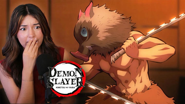 Boar Head DEMON SLAYER?  | Demon Slayer Season 1 Episode 11 "Tsuzumi Mansion"  Reaction!