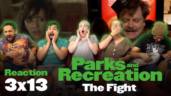 Parks and Recreation - 3x13 The Fight - Group Reaction