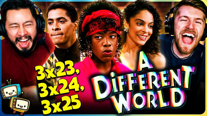 A DIFFERENT WORLD 3x23, 3x24, & 3x25 Reaction! | Jasmine Guy, Kadeem Hardison, w/ Jaby Koay