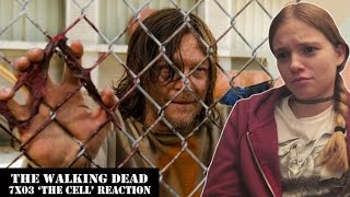 The walking dead episode 7x03 'The cell' reaction