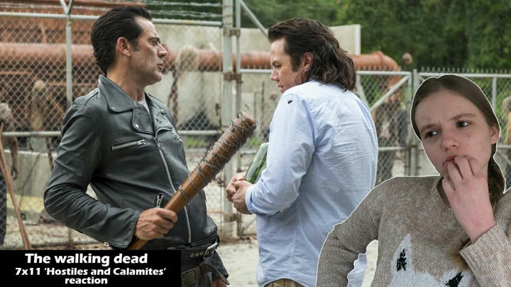 The walking dead episode 7x11 'Hostiles and Calamities' reaction