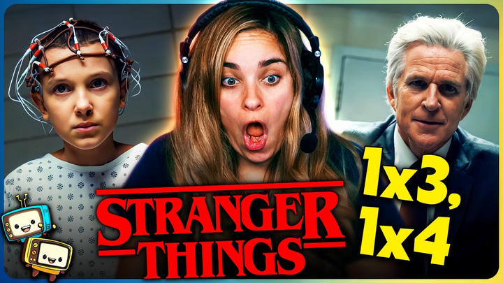 STRANGER THINGS 1x3 & 1x4 Reaction! | First Time Watch! | Millie Bobby Brown | Finn Wolfhard