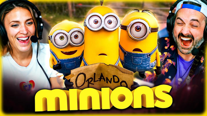 MINIONS MOVIE REACTION - KEVIN, STUART & BOB STOLE THE SHOW! - FIRST TIME WATCHING