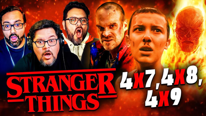 FIRST TIME WATCHING **STRANGER THINGS 4** CHAPTER 7-9 REACTION!