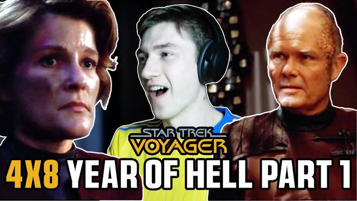 STAR TREK VOYAGER 4X8 - “Year of Hell Part 1" | FIRST TIME WATCHING REACTION