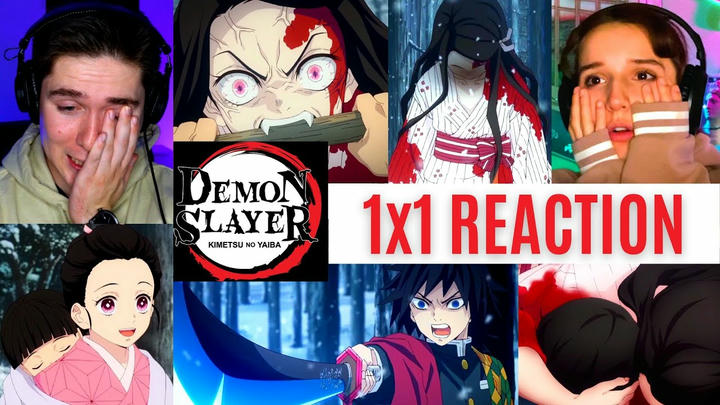 White Noise ANIME Reacts - Demon Slayer: Kimetsu no Yaiba (2019)