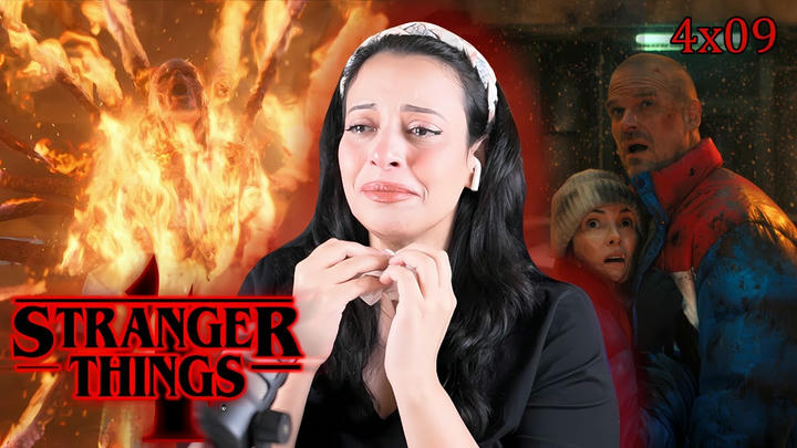 Never cried this hard 😭 Stranger Things 4x09 'The Piggyback' | **First time reaction**