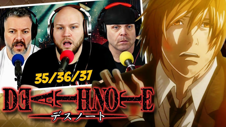Death Note season 1 episode 35/36/37 reaction (DUB)
