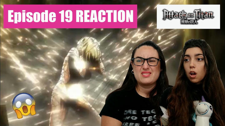 ATTACK ON TITAN Reaction 1x19 - "BITE: THE 57TH EXTERIOR SCOUTING MISSION, PART 3"