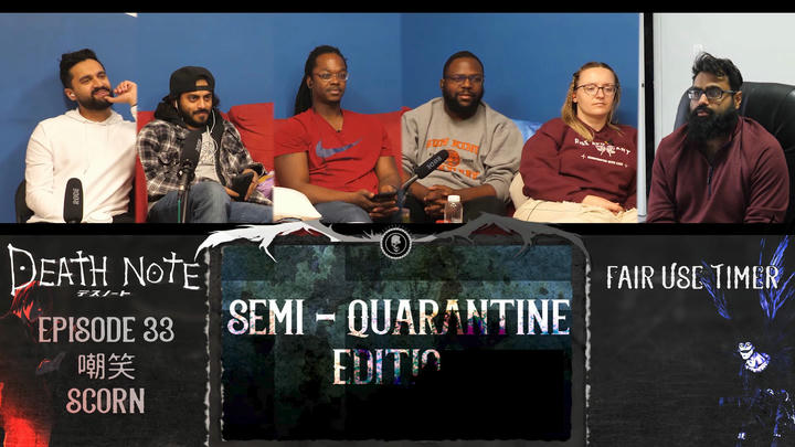 [Premium Access] Death Note - Episode 33 Scorn - Group Reaction + Uncut