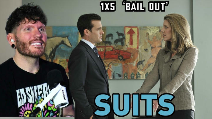 First time watching SUITS Reaction 1x5 'Bail Out'