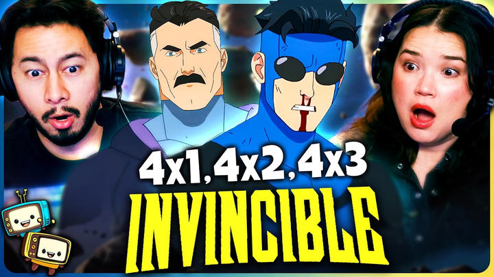 INVINCIBLE 4x1, 4x2 & 4x3 Reaction! | Season 4 | We're Off to a Great Start! | Amazon Prime Video