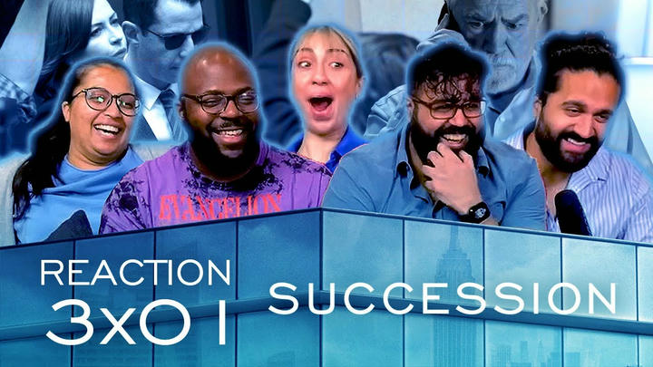 Is Ken high or just happy to see you? | Succession 3x1, Secession | Group Reaction