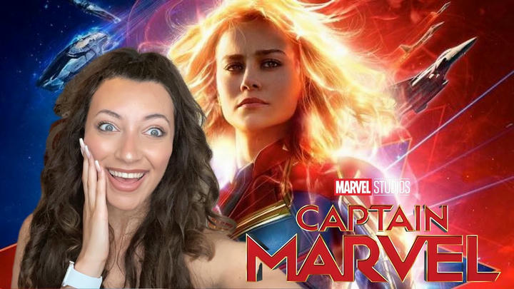 First Time Watching Captain Marvel Full/Watch Along