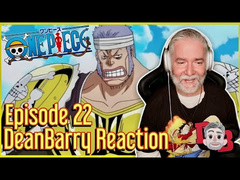 One Piece - S01/E22 "The Strongest Pirate Fleet! Commodore Don Krieg!" REACTION