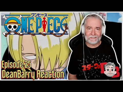 One Piece S01 E25 "The Deadly Foot Technique Bursts Forth! Sanji Vs The Invincible Pearl!" REACTION